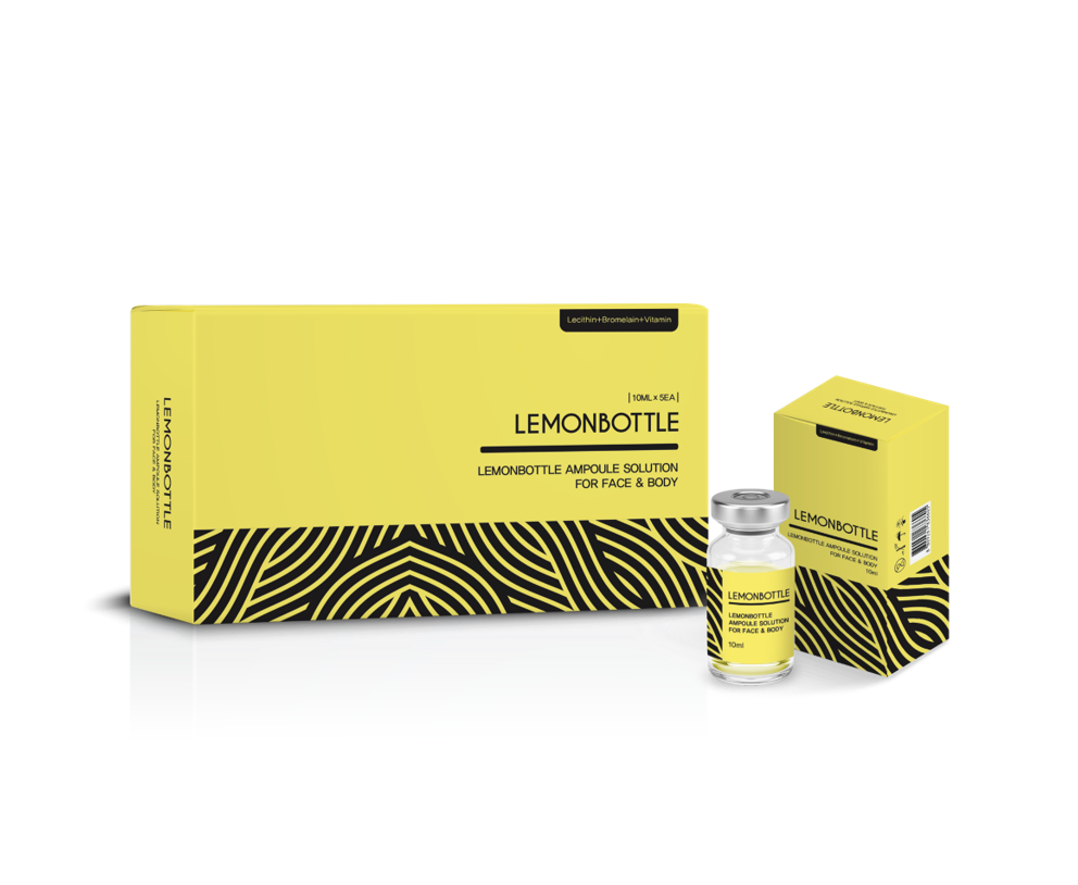 LEMONBOTTLE AMPOULE SOLUTION 10ml × 5本 Buy LemonBottle Fat Dissolving Solution for Face & Body
