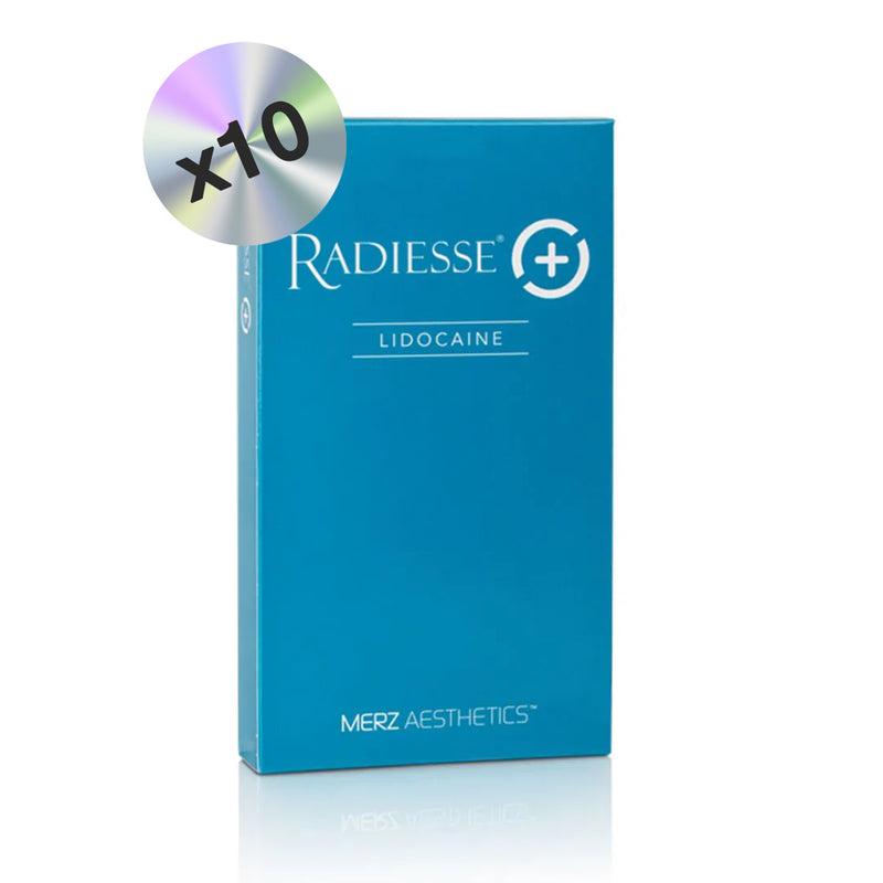 TEN BOXES Radiesse Lidocaine (1x1.5ml) NEW PACKAGING