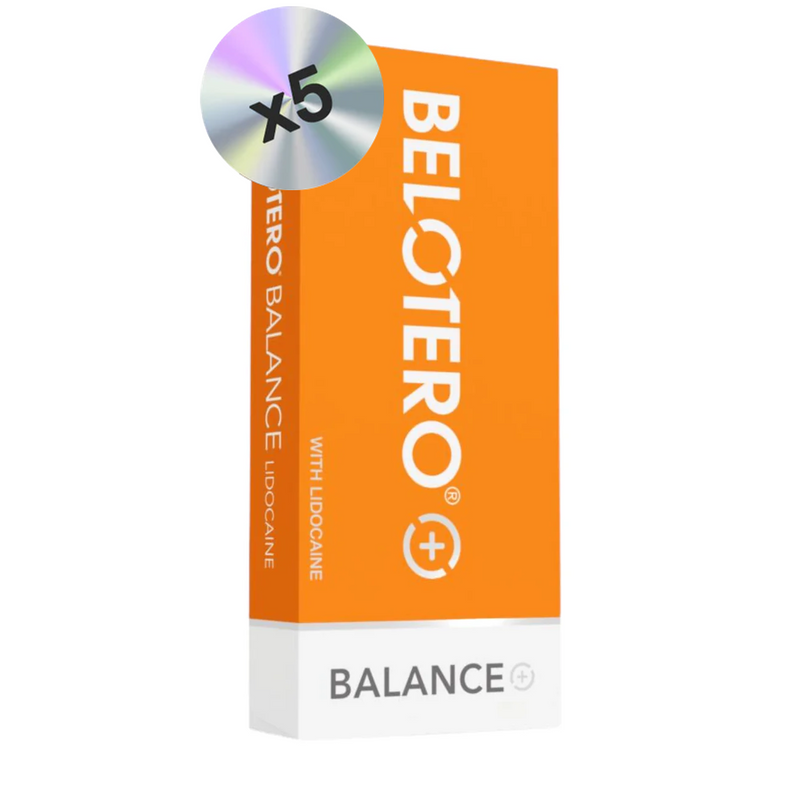 FIVE BOXES Belotero BALANCE Lidocaine (1x1ml)