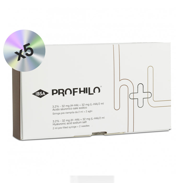 FIVE BOXES Profhilo H+L (1x2ml)