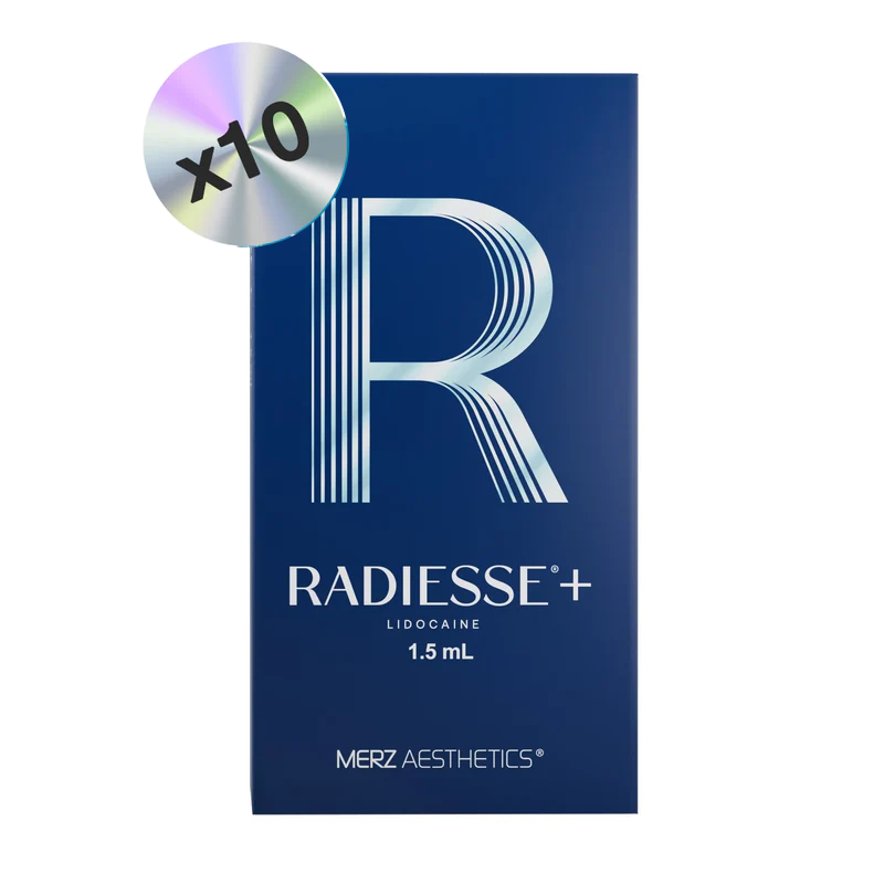 TEN BOXES Radiesse Lidocaine (1x1.5ml) NEW PACKAGING