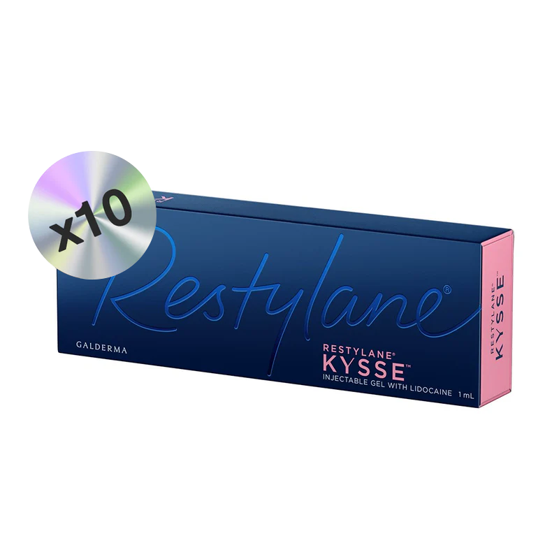 TEN BOXES Restylane KYSSE Lidocaine (1x1ml)
