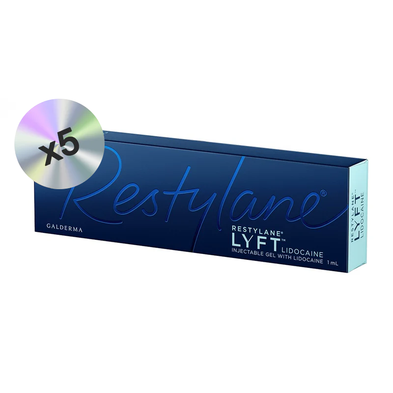FIVE BOXES Restylane Lyft Lidocaine (1x1ml)